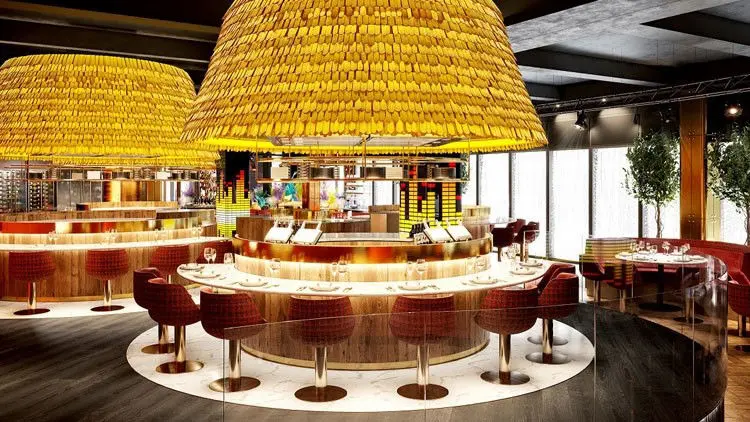 BoSpray restaurant project in the UK